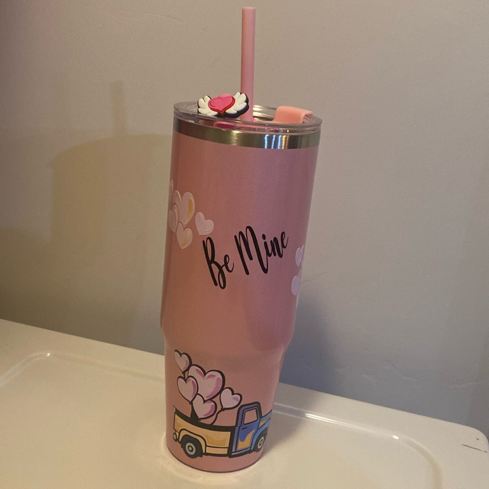 Thermo Vinyl decoration ,change color to cold, Stainless Steel Insulated Tumbler